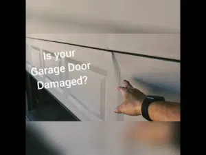 damaged garage door repair aurora