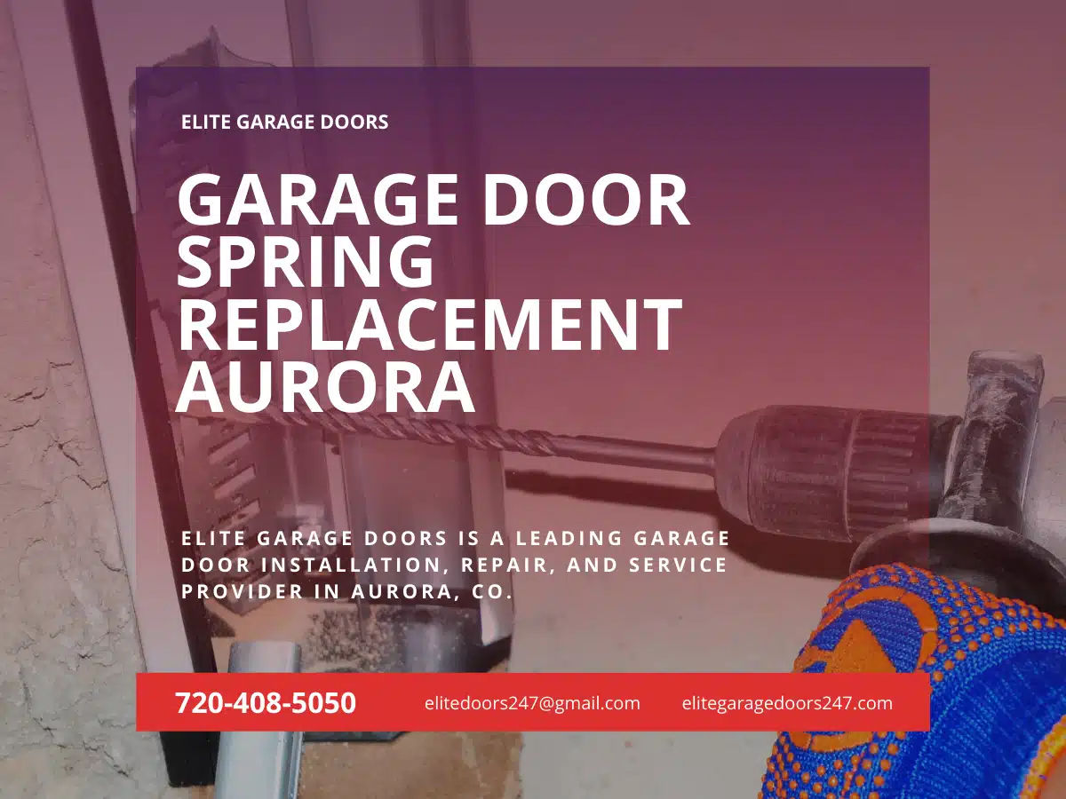 Garage Door Spring Replacement Aurora
